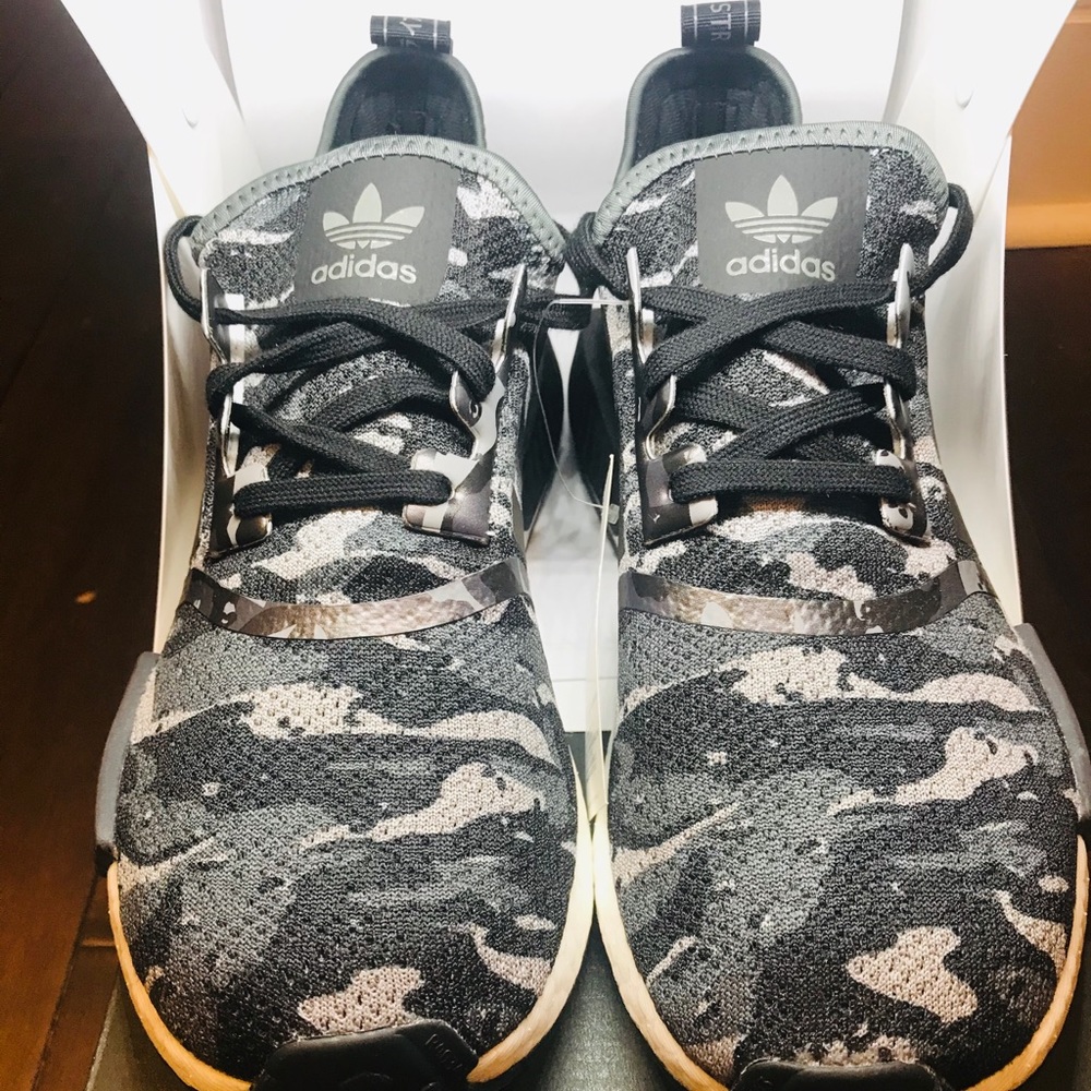 Rare Adidas NMDs Black Camo